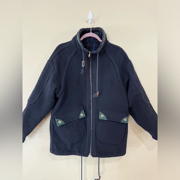Vintage Mulberry Street Blue Wool Jacket - Picture 1 of 8